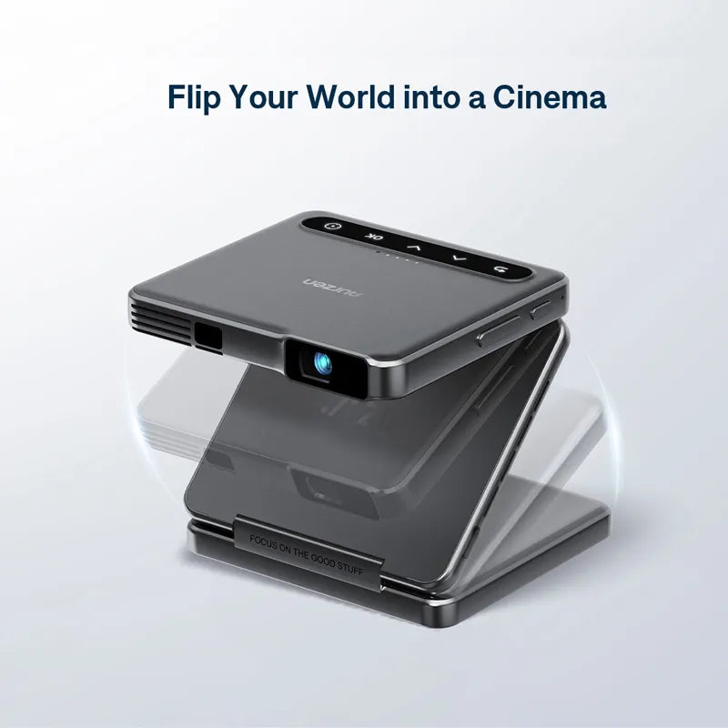 ZIP Tri-Fold Portable Mini Projector
