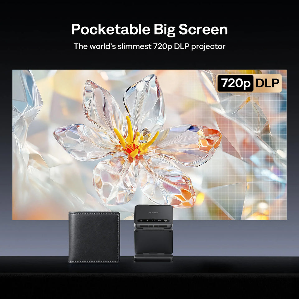 ZIP Tri-Fold Portable Mini Projector