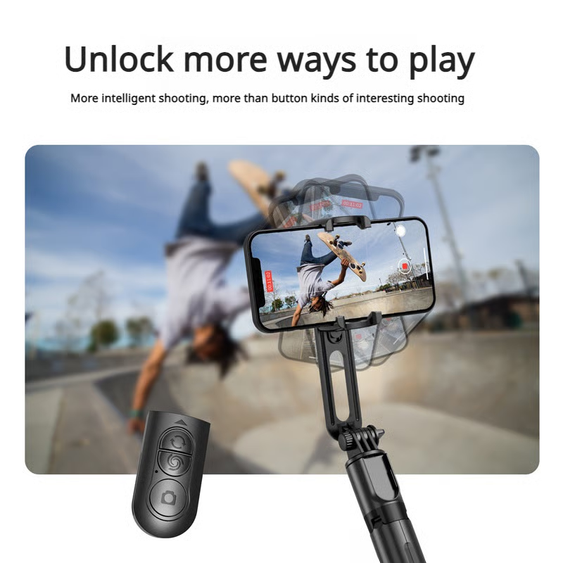Smartphone Stabilizer Stick 360° Rotation Wireless Control